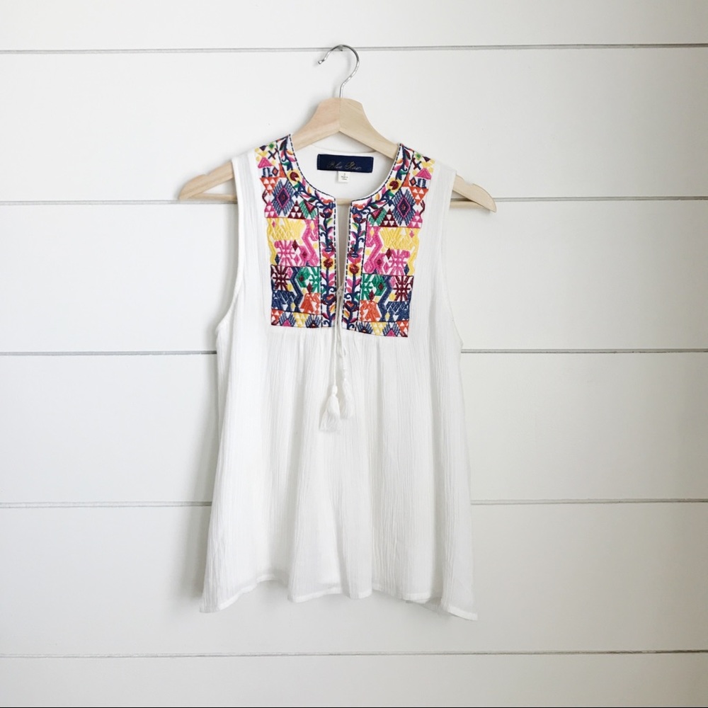 Embroidered Top